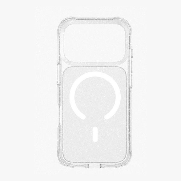 Чехол Uniq Lifepro Xtreme Case для iPhone 17 Pro, Прозрачный с блестками | Clear Glitter