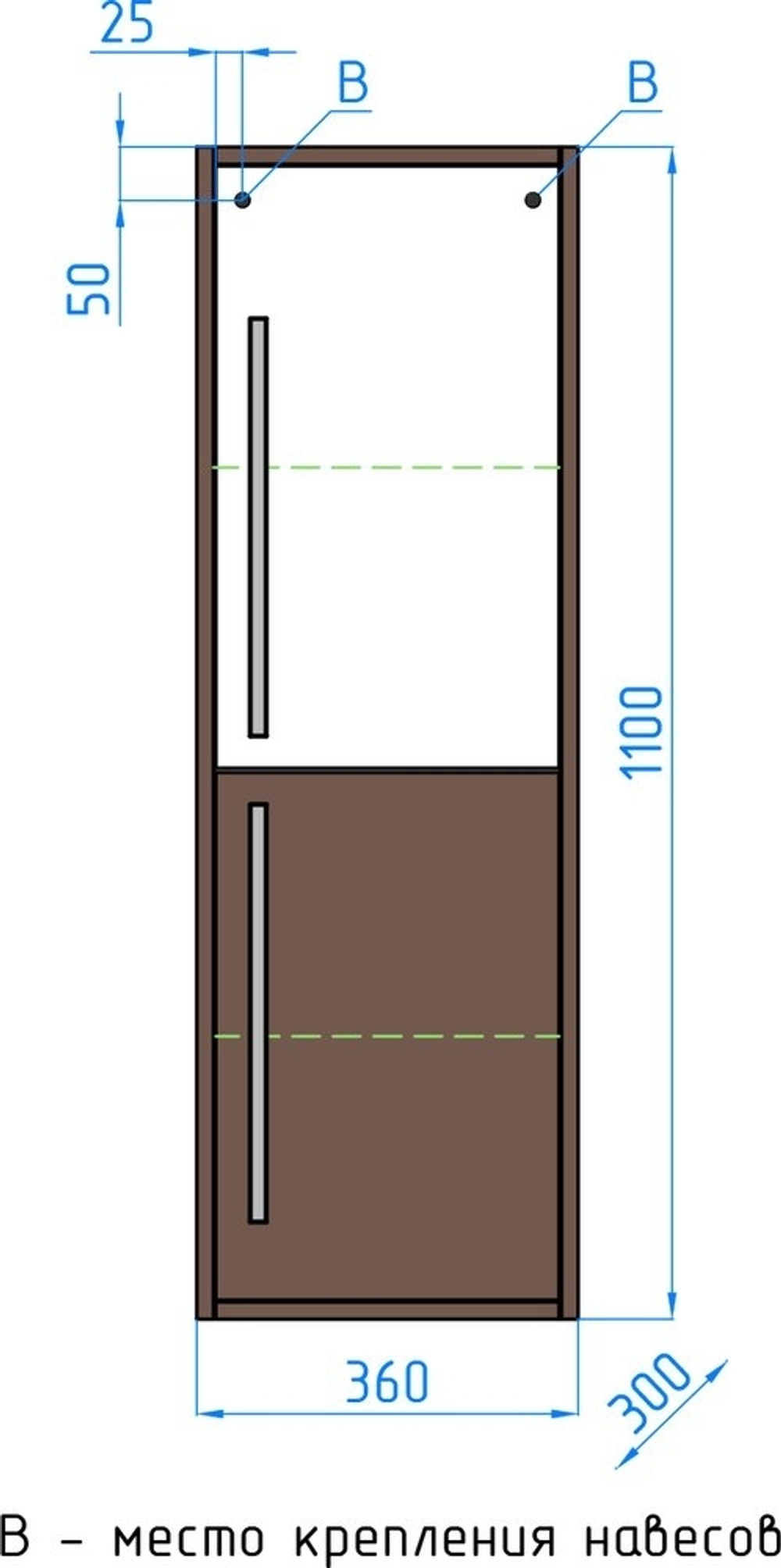 Колонна Style line Экзотик 36/правая