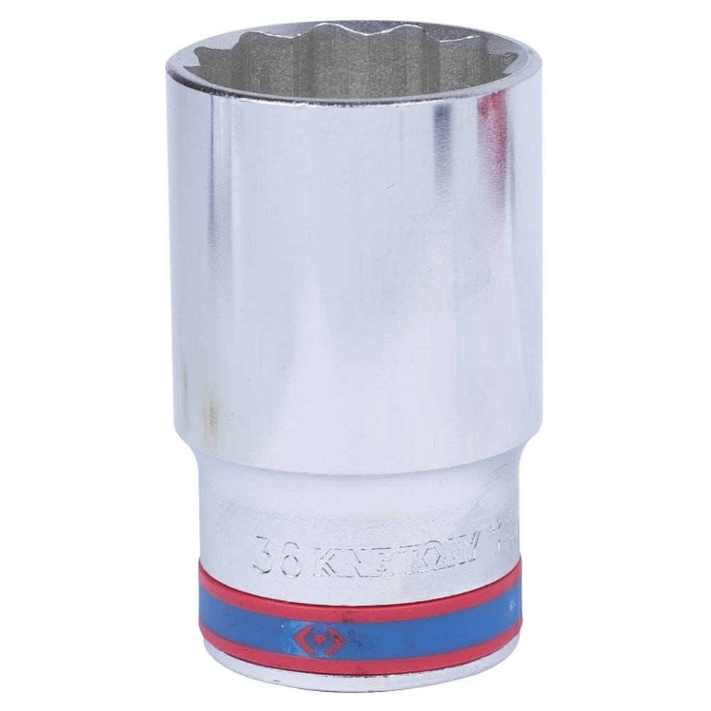 Головка торцевая глубокая двенадцатигранная 1/2&quot;, 36 мм KING TONY 423036M