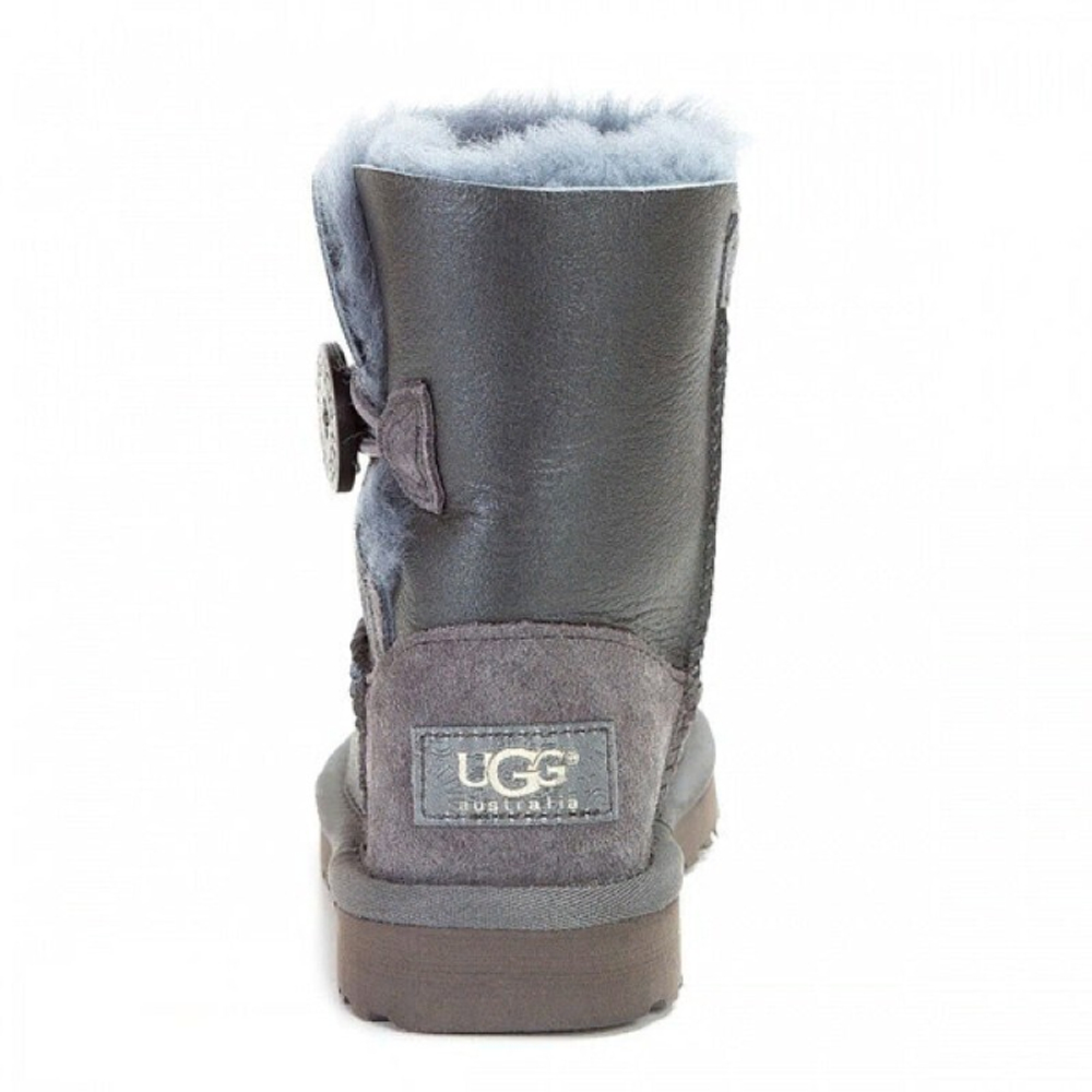 Угги Kids Bailey Button Metallic Grey