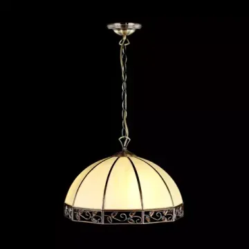 Подвесной светильник 3*E27 CL440231 бронза старая/бежевый Шербург-1 Citilux