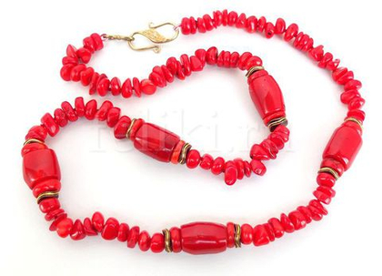 Бусы из Коралла — купить в интернет-магазине Feliki.ru