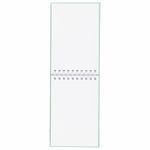 Скетчбук белая бумага 100 г/м2 142х212 мм, 80 л., гребень, твердая обложка, BRAUBERG ART DEBUT, 112984