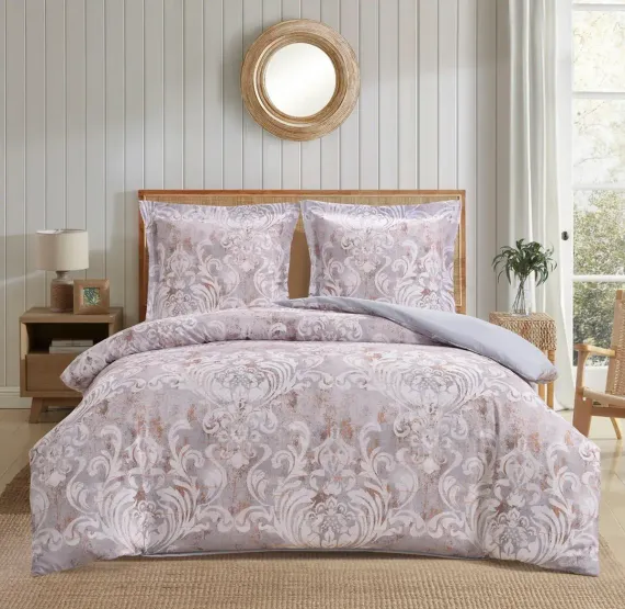 Комплект постельного белья MCotton 1.5-спальный микро-сатин 6245-1+6245а-1 Бако