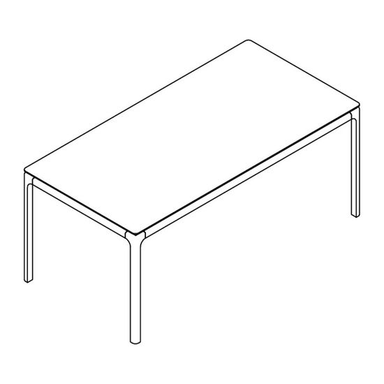 Обеденный стол CALPE, MOD INTERIORS