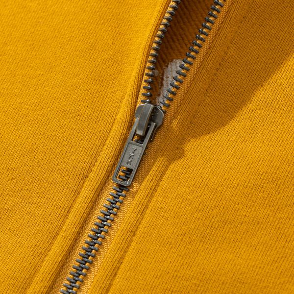 Худи PUFF Half Zip Горчичный - фото 10