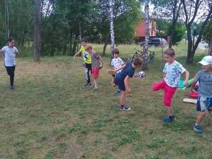 Приглашение на ОФП на футбольном поле