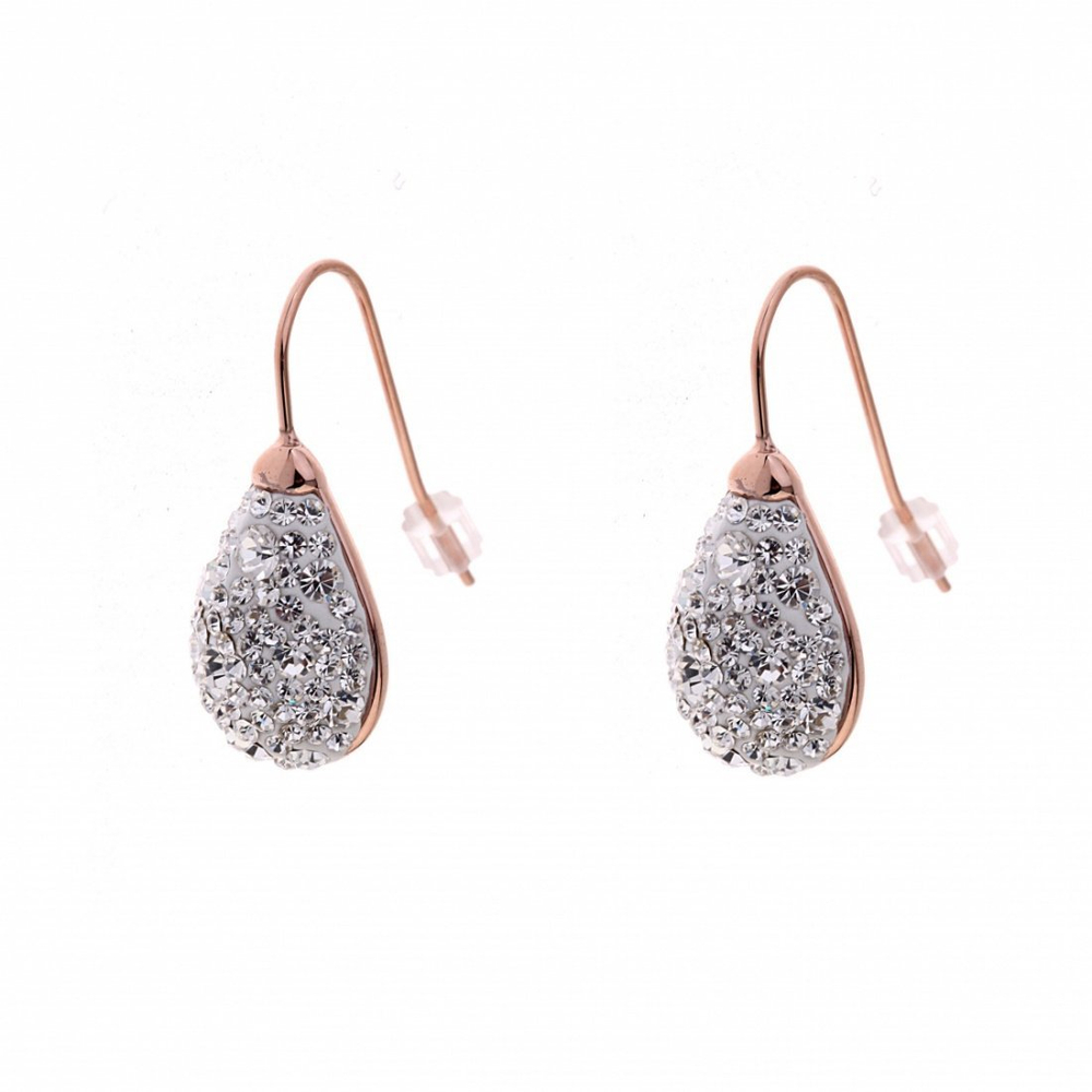 Серьги Qudo Liscia 301431 BW/RG