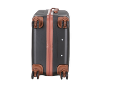 Чемодан Мини (S) ABS пластик"Verano", съёмные колёса