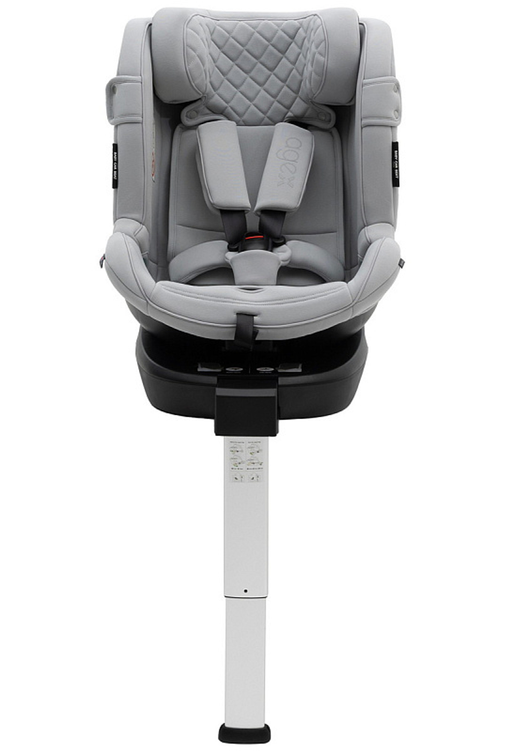 Автокресло Agex Drive i-Fix Luxury Grey