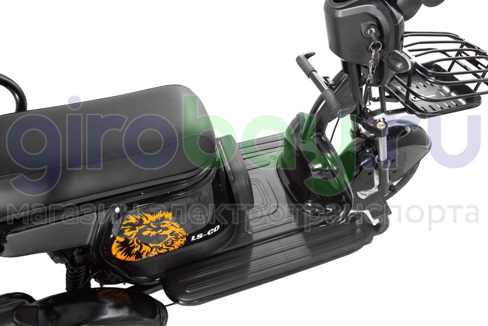 Электроскутер LS-CO A3 1000W (60V/20Ah) - Чёрный фото №17