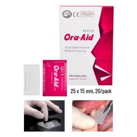 Пластинки для бактерицидного барьера при имплантации "Ora-Aid" Корея