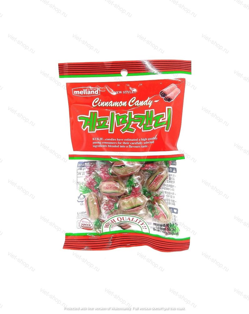 Карамель со вкусом корицы «Cinnamon candy»  Melland, 100 гр.