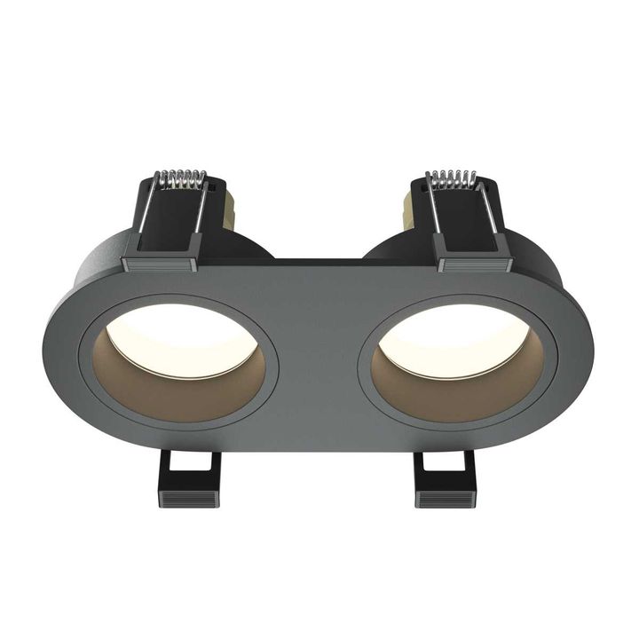 Встраиваемый светильник Maytoni Technical DL126-02-GU10-B