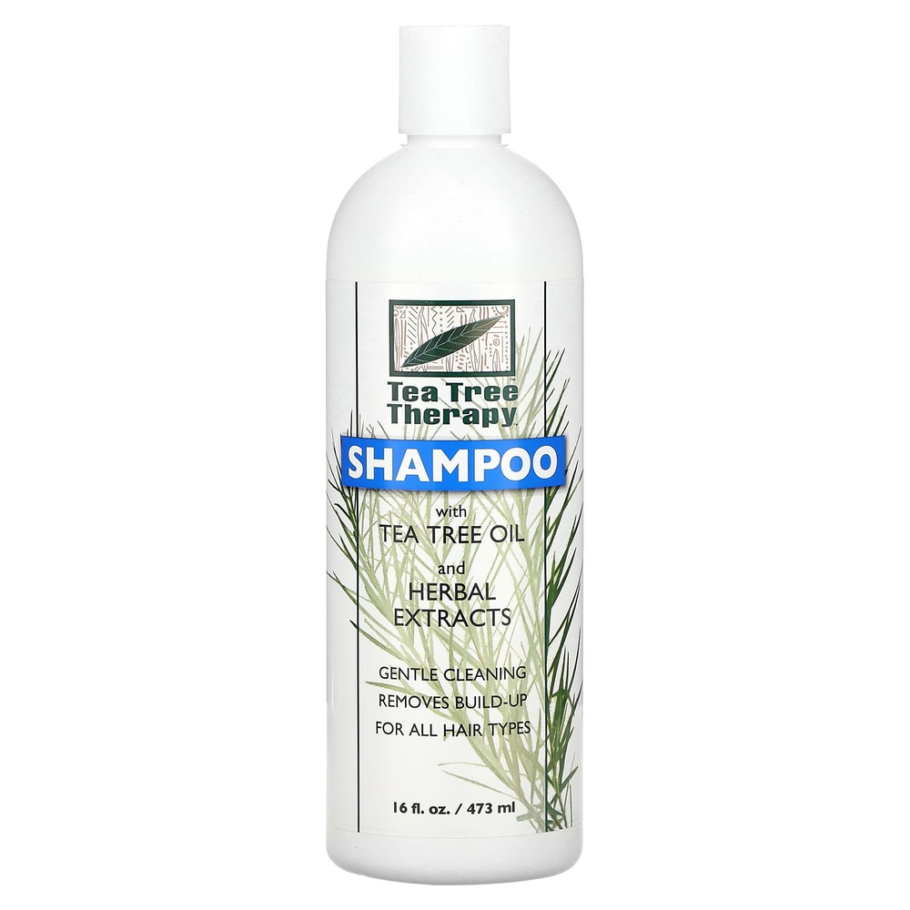 Tea Tree Therapy, Шампунь, с маслом чайного дерева и экстрактами трав, 473 мл (16 жидк. унц.)