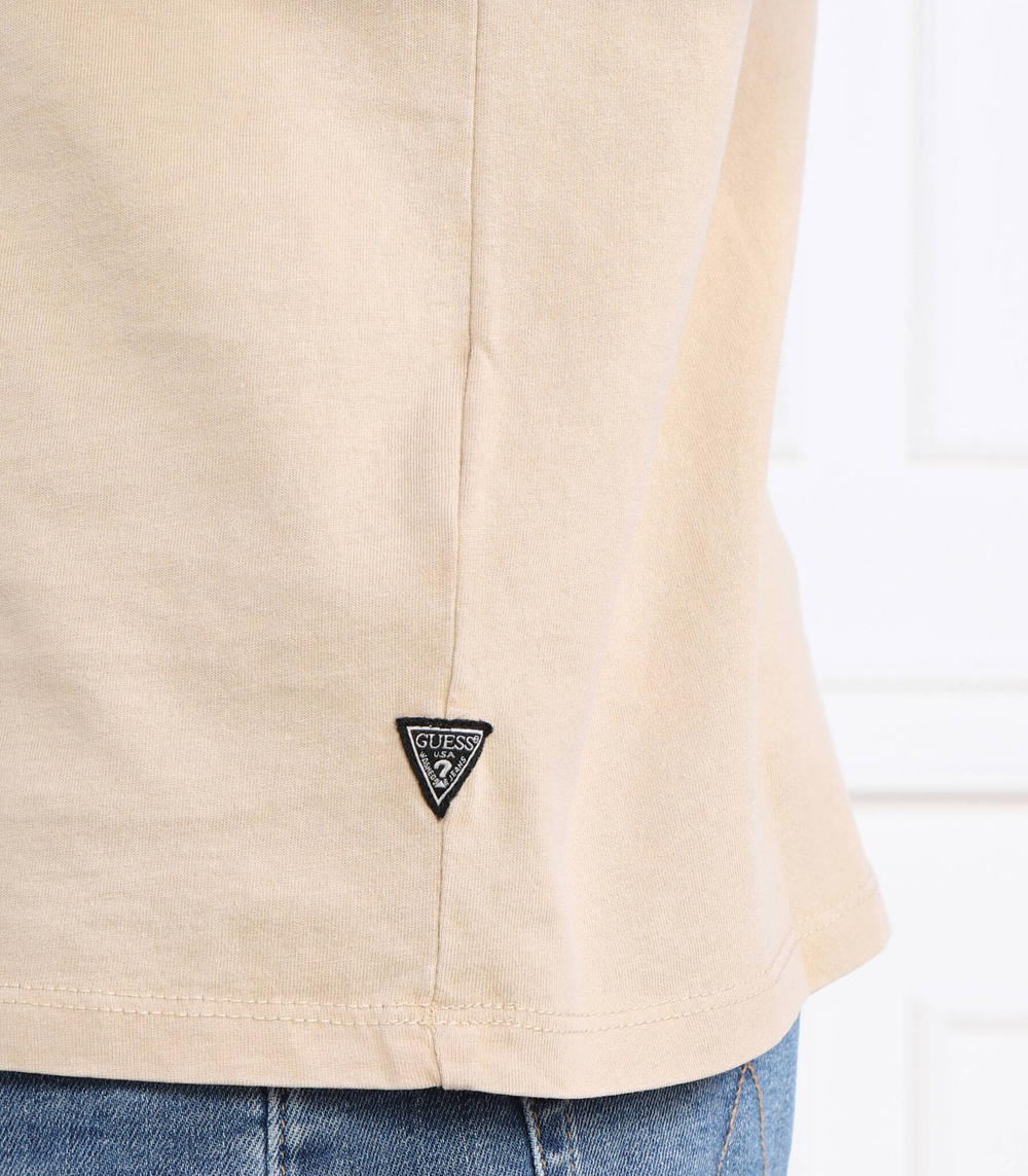 футболка cancelled dreams GUESS - коричневый(M2BI1X KBDL0)