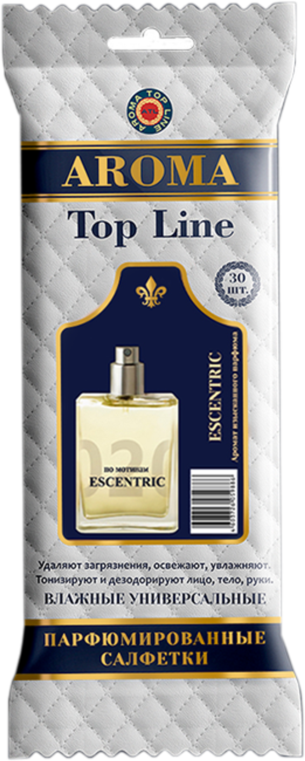 Салфетки влажные универсальные №u007 ESCENTRIC 02