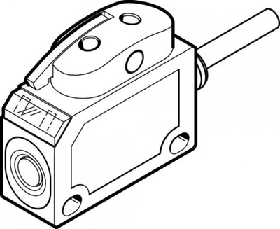 SOEG-L-Q20-PP-K-2L-TI, Датчик положения оптический