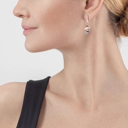 Серьги Coeur de Lion Aqua 4638/21-2000