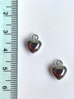 0654-18з Подвеска "Сердце" 18 мм, позолота