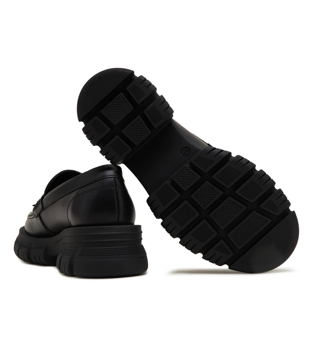 Кожаные лоферы precinct kube Karl Lagerfeld - черный(KL43814)