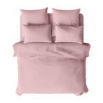 Комплект постельного белья Меланж брусника 2СП с наволочками 50х70