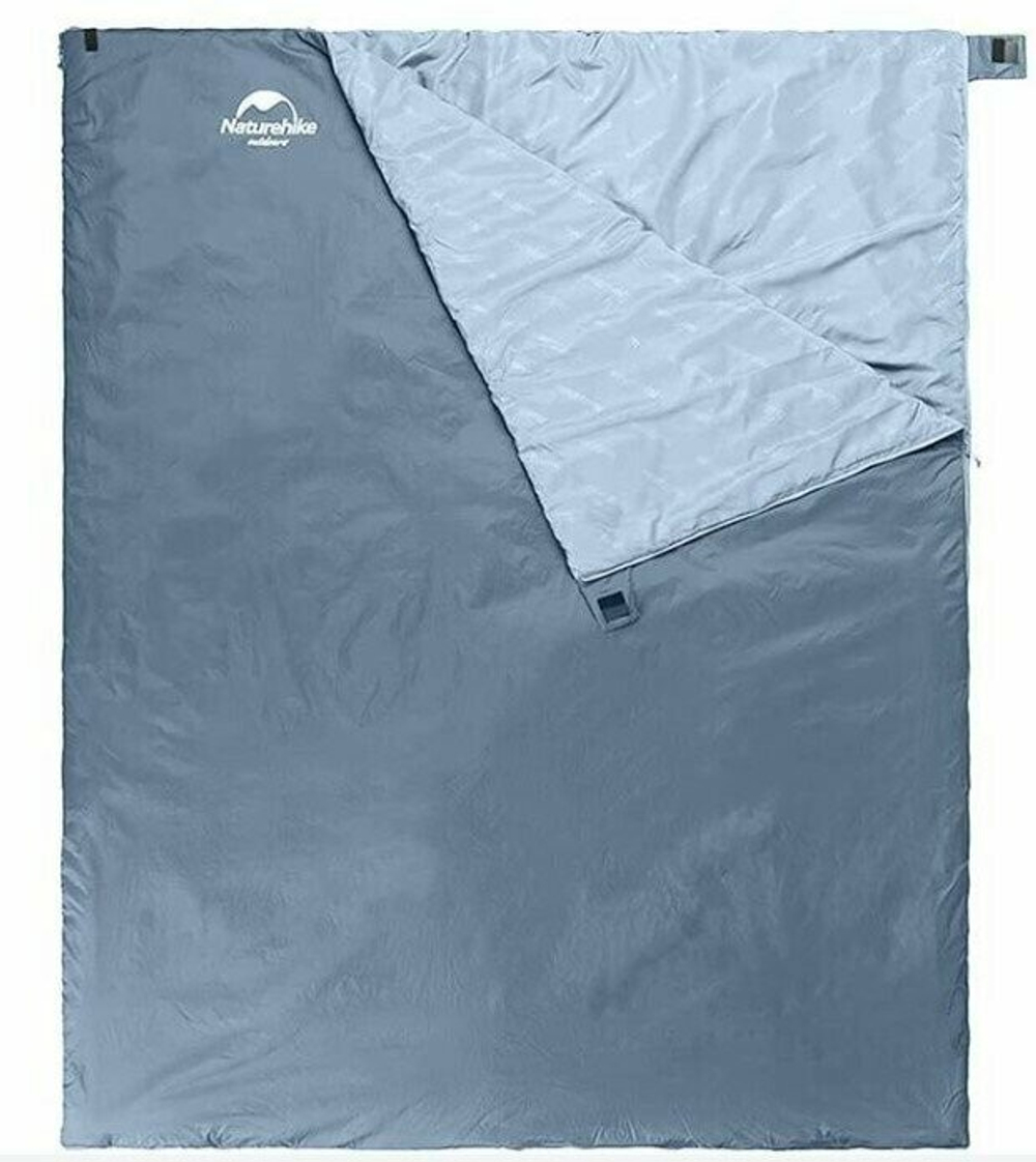 Мешок спальный Naturehike NH21MSD09 мини LW180, размер M, зеленый, 6927595777930