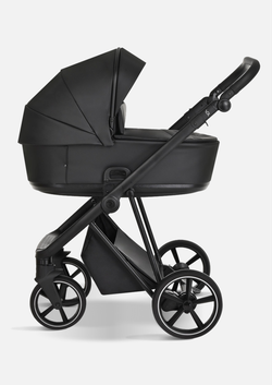 Roan Коляска 2 в 1 Sol Leather Black