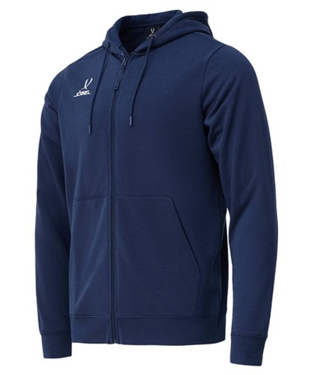 Худи на молнии ESSENTIAL Cotton Zip Hoodie, темно-синий