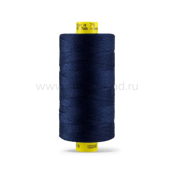 Нитка Gutermann Mara 70 (700 метров), 1 кат., для плотных тканей | 310 т.чернильный