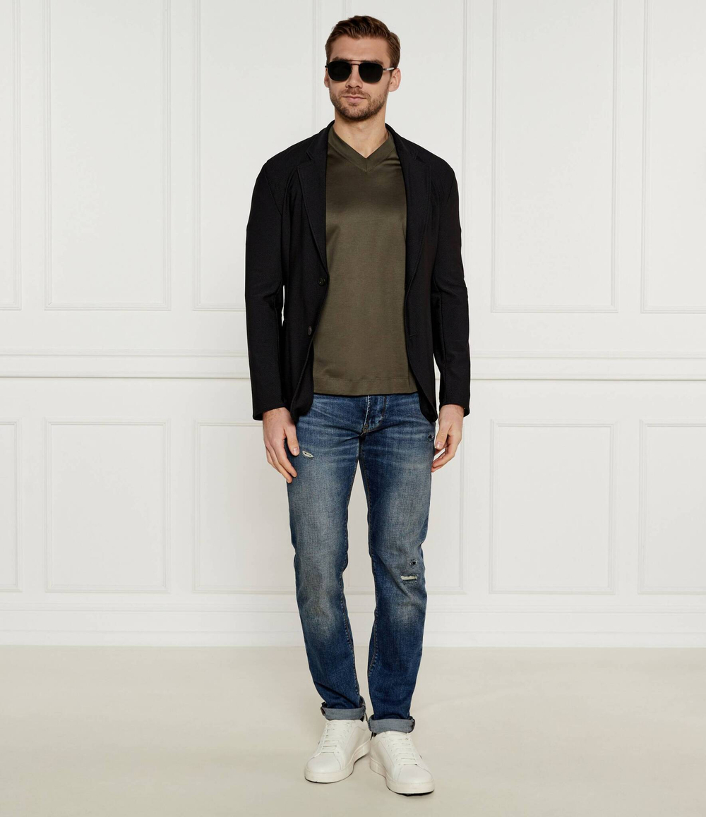 Футболка Emporio Armani - хаки(6D1TC8 1JOSZ)