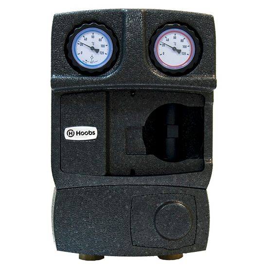 Насосная группа Hoobs DN25 с термосмесителем без насоса (HB-21355N-F3)