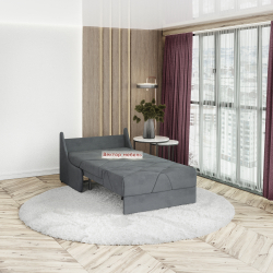 Кресло-кровать Клайд 102х108х96 темно-серый