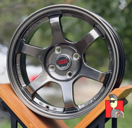 Комплект дисков Rays TE37 15x6.5 et35 4x100