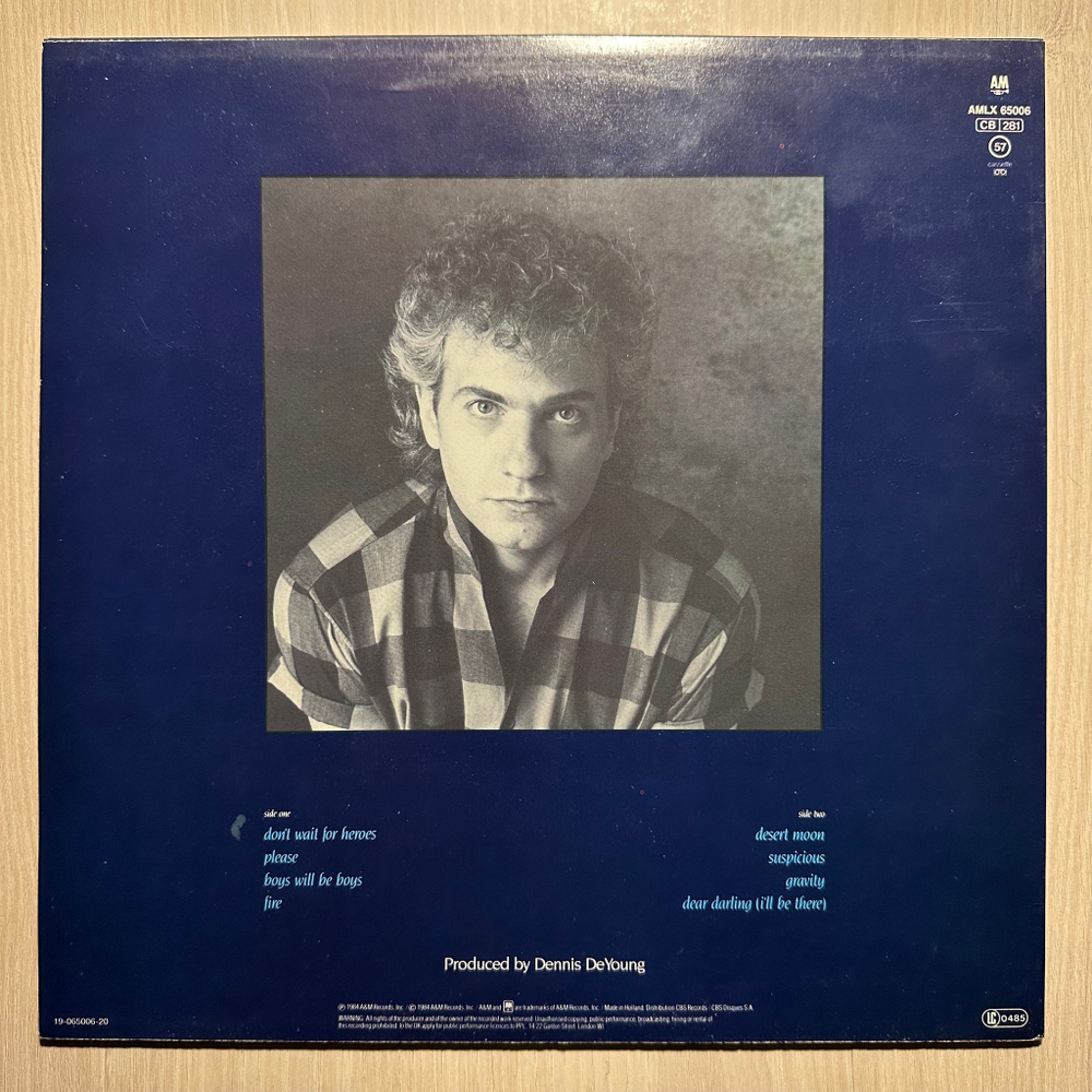 Dennis DeYoung - Desert Moon (Голландия 1984г.)