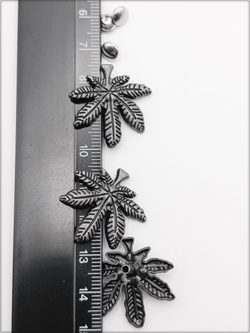 Заклепки "Листик" для декора сумок, браслетов, рюкзаков, кепок.