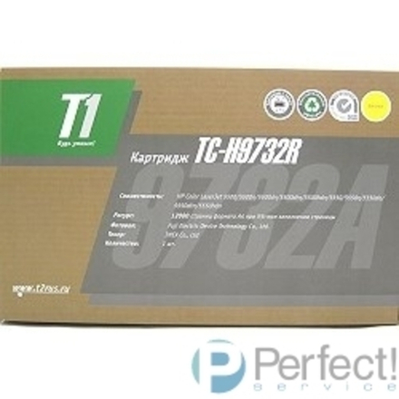 T2 C9732A/TC-H9732R  Картридж  для  Color LaserJet 5500/5550 (12000 стр.) Желтый, с чипом, Восстан.