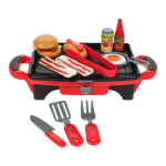 Быт.техника Плита с аксессуарами 33см, коробка 8023-6