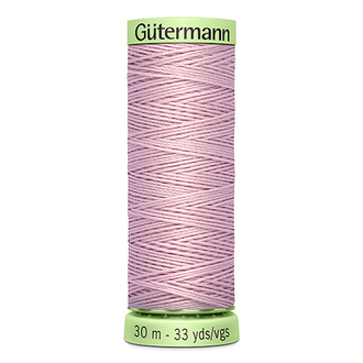 Нить Top Stitch 30/30 м для декоративной отстрочки, Gutermann, 662 пыльно-розовый