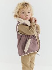 Жилет двухсторонний "Кофе" 0+