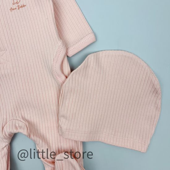 Слип "Original" из фактурного хлопка, Светлый персик