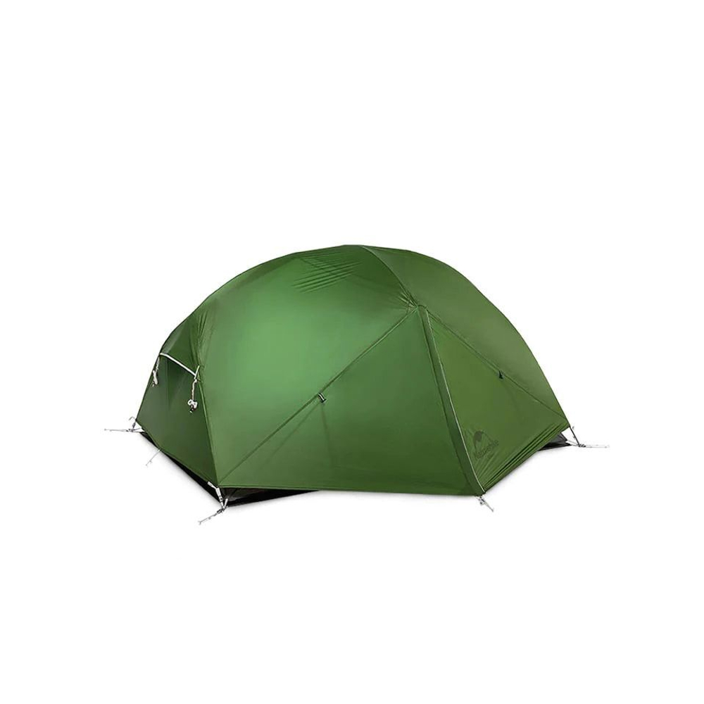 Палатка туристическая 2-местная Naturehike сверхлегкая Mongar NH17T007-M, 210T , зеленый, 6927595767658