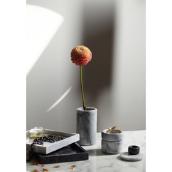 Поднос 25х25см Bergenson Bjorn Marm белый