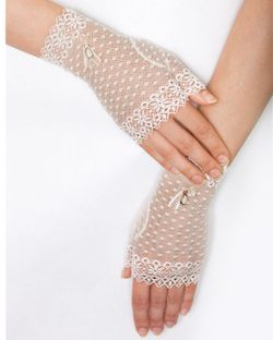 Митенки/ Митенки ажурные/ Женские кружевные митенки/ перчатки/ перчатки и варежки женские/ Надя Пискун