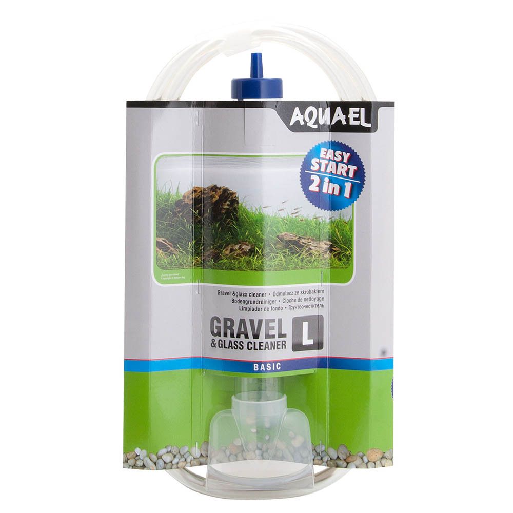 Aquael Gravel L грунтоочиститель аквариумный (колба 33 см)