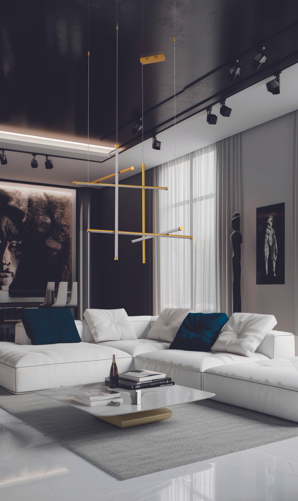 Светильник подвесной RETICO LED 70W 3000K