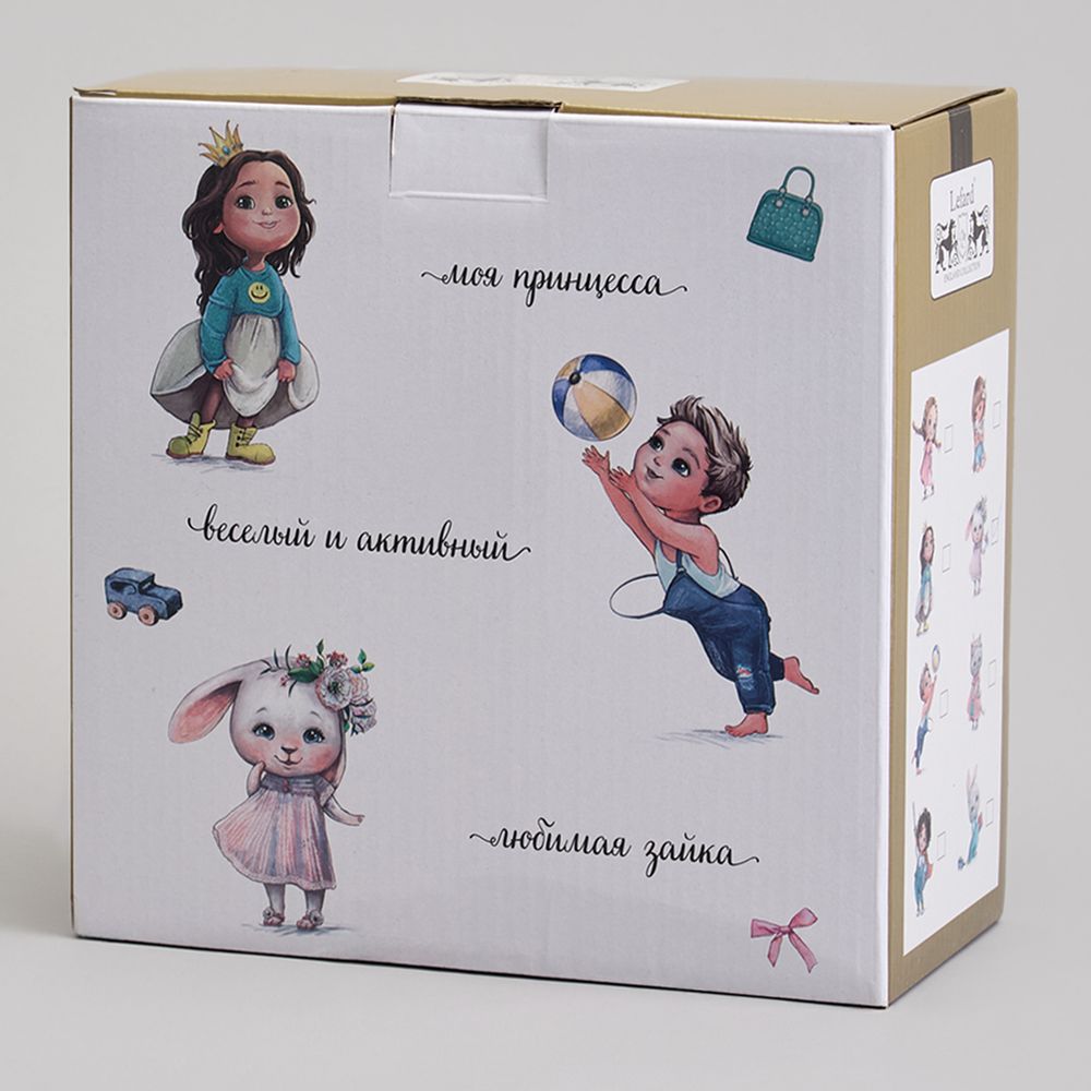 НАБОР ПОСУДЫ LEFARD МОЯ ЗАЙКА, 3 ПР.: САЛАТНИК 470МЛ, ТАРЕЛКА 20СМ, КРУЖКА 220МЛ