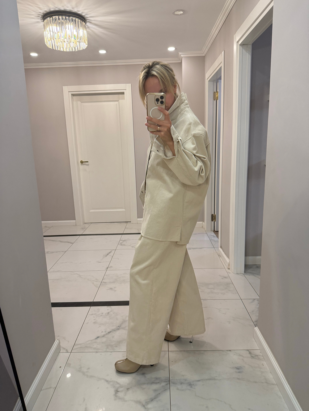 Рубашка вельветовая EVELYN