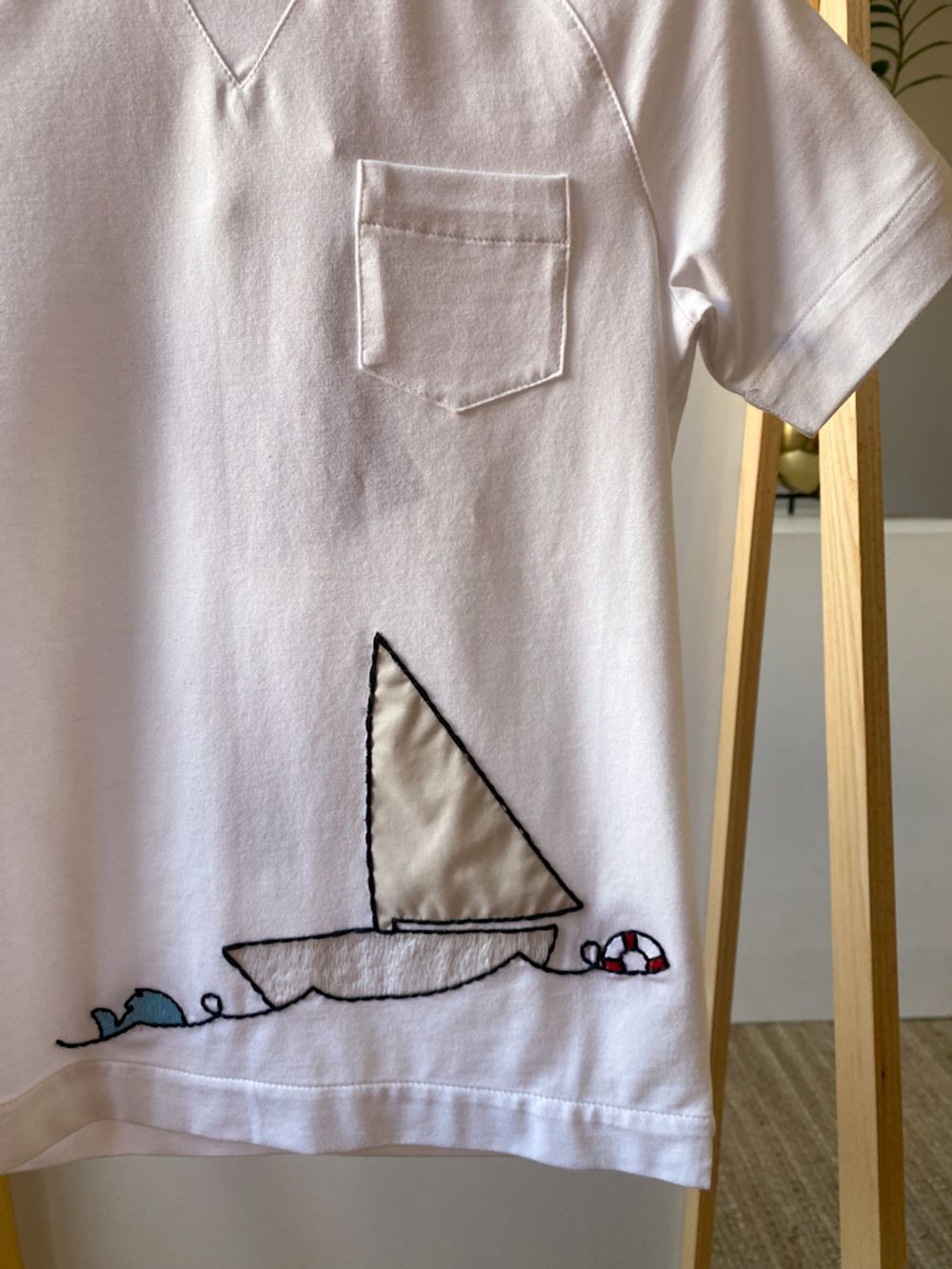 Новая хлопковая футболка Loro Piana, 116