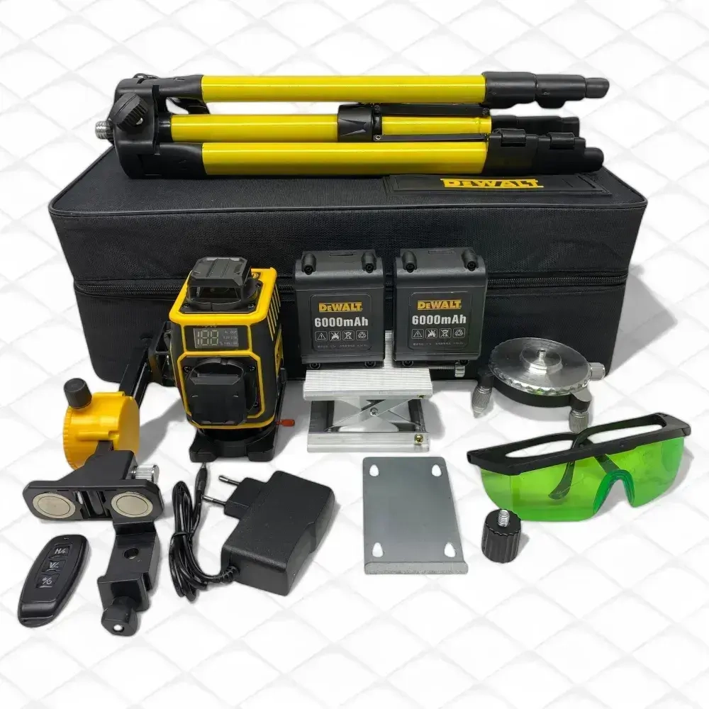 Лазерный уровень DEWALT 4D 360 градус 16 линий